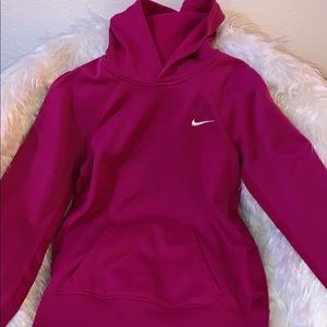 Fuchsia Nike Hoodie